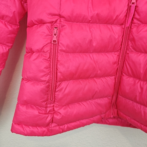 Tna Botanie Puffer Packable Women's goose-down puffer Hooded jacket SM Hot Pink - Picture 7 of 12
